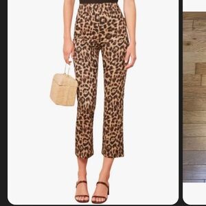 Reformation Chita high waist pants size 0